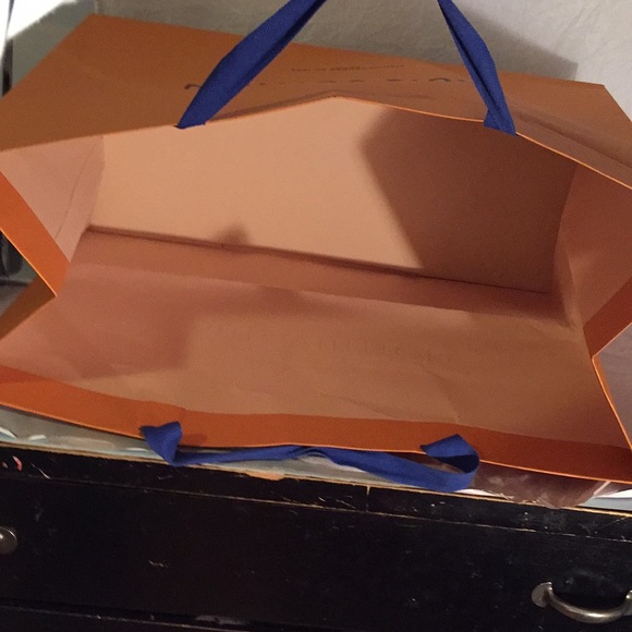 LOUIS VUITTON XLARGE ORANGE BAG - Picture 6 of 8